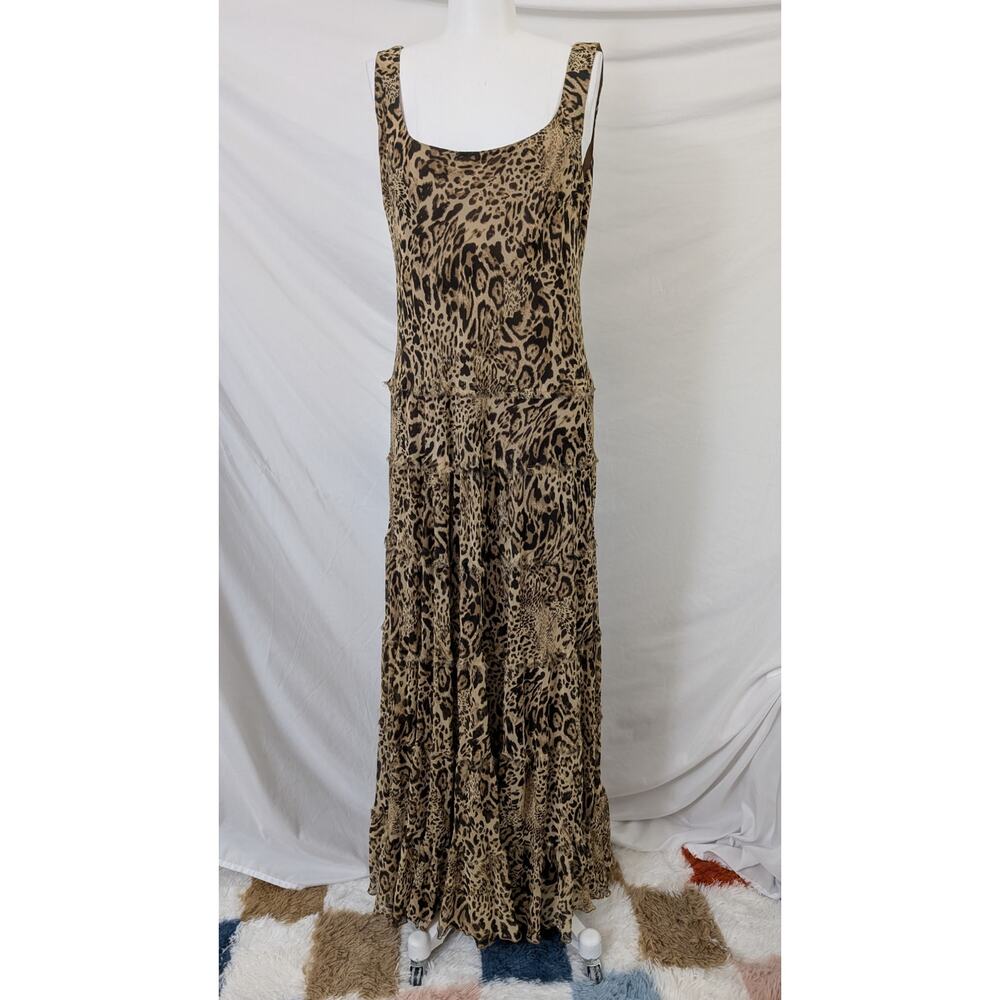 🔥 FINAL PRICE Evan Picone Cheetah Print Maxi Dress